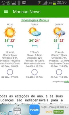 Manaus News android App screenshot 0